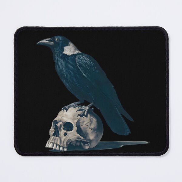 Item preview, Skull and Crow designed and sold by Haunting Visions.