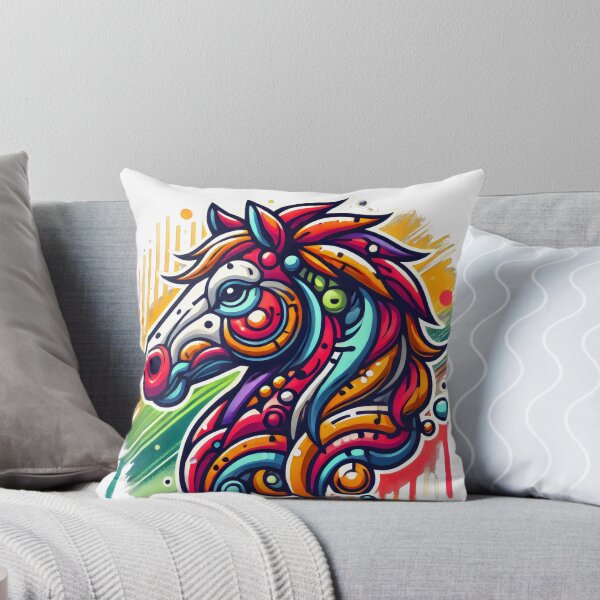 Item preview, Grafity horse colorful designed and sold by Magdalena-7.