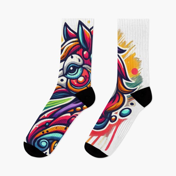 Item preview, Grafity horse colorful designed and sold by Magdalena-7.