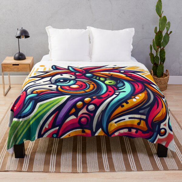 Item preview, Grafity horse colorful designed and sold by Magdalena-7.