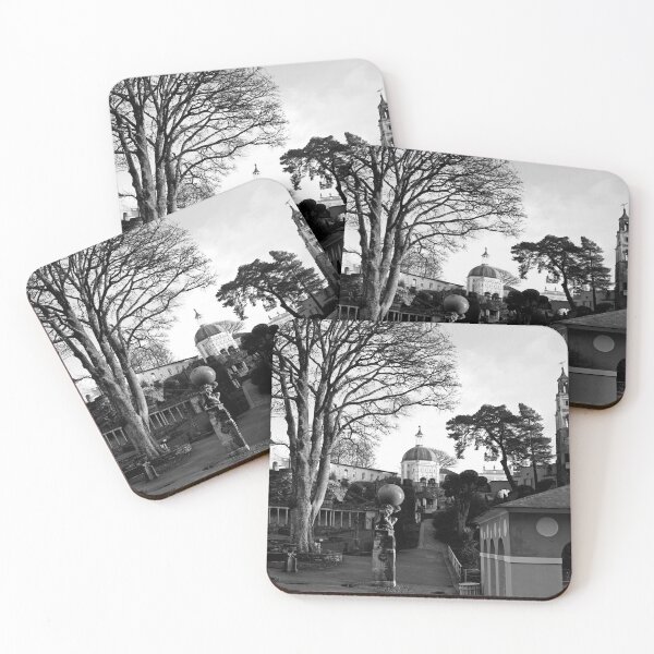 Item preview, In The Village, Portmeirion 4, black and white designed and sold by paulboizot.