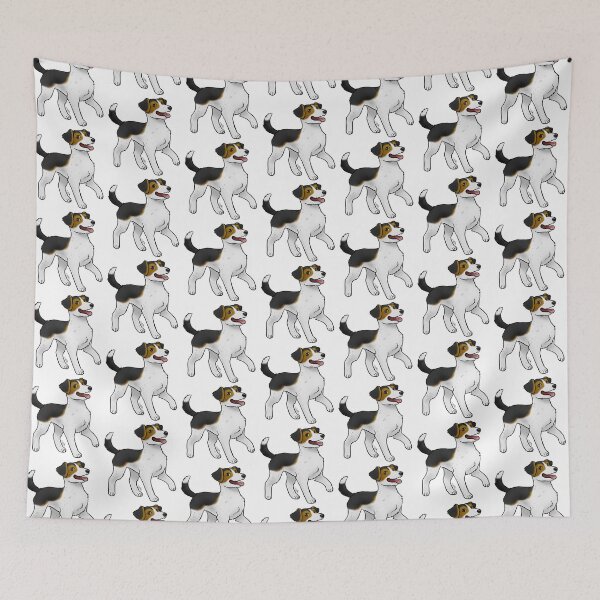 Item preview, Jack Russell Terrier - Tan and Black Rough Coat designed and sold by Jennifer Stolzer.