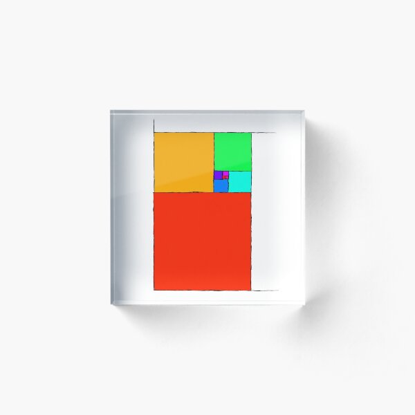 Golden Ratio 2 Acrylic Block