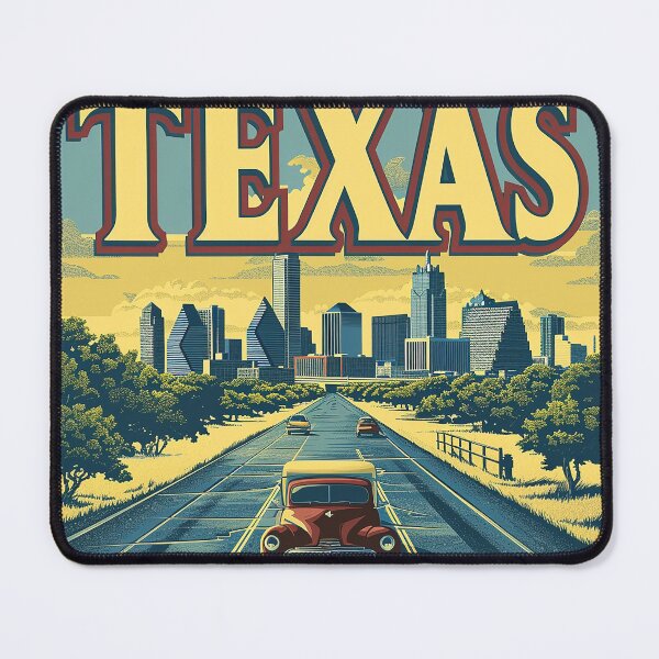 Item preview, Texas City Art designed and sold by nomiraclehere.