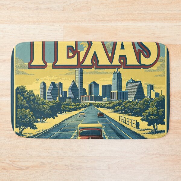 Item preview, Texas City Art designed and sold by nomiraclehere.