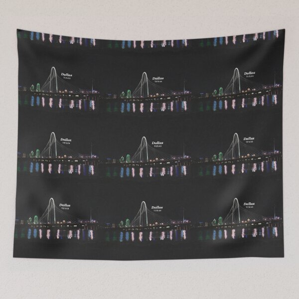 Item preview, Dallas, Texas - Dallas Skyline with Iconic Bridge designed and sold by leemcnut.