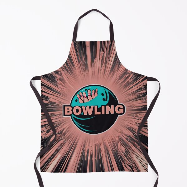 Item preview, Bowling Logo With A Bowling Ball And Pins designed and sold by TheArtOfPat.