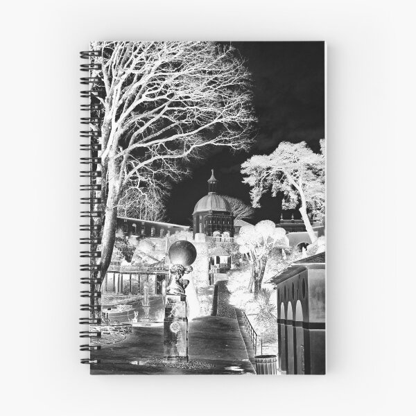Item preview, In The Village, Portmeirion 4, grayscale inverted designed and sold by paulboizot.