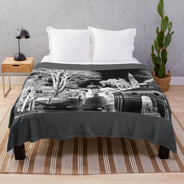Item preview, In The Village, Portmeirion 4, grayscale inverted designed and sold by paulboizot.