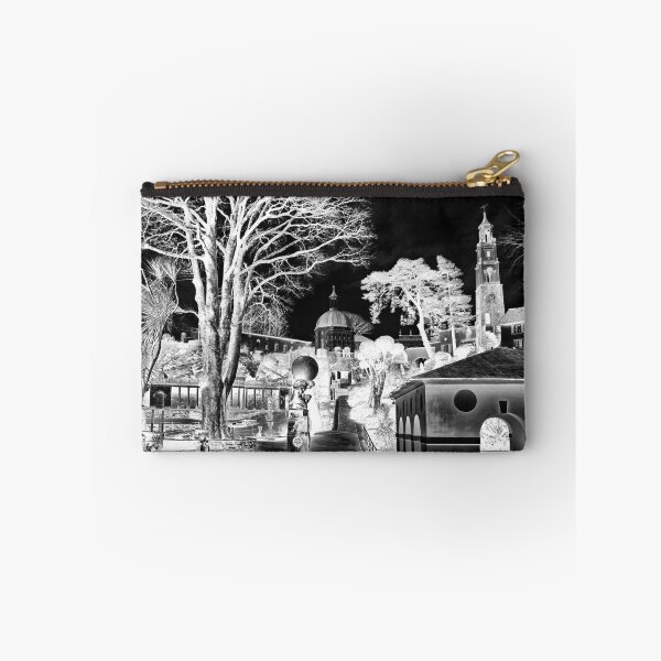 Item preview, In The Village, Portmeirion 4, grayscale inverted designed and sold by paulboizot.