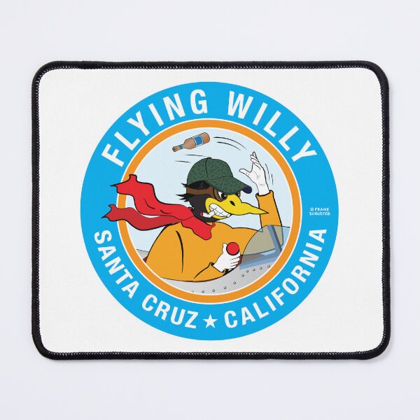 Item preview, Flying Willy Santa Cruz California Blue WHT designed and sold by Wilfly.