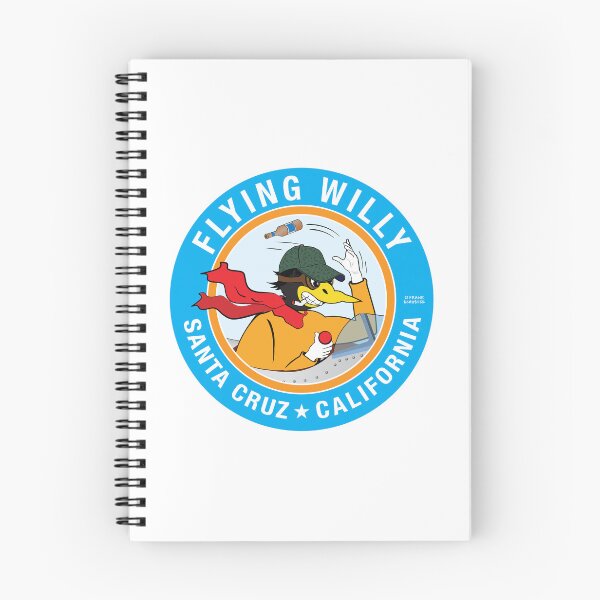 Artikelvorschau, Flying Willy Santa Cruz California Blau WHT entworfen und verkauft von Wilfly.