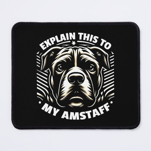Item preview, EXPLAIN THIS TO MY AMSTAF: Focused Determination Graphic in Brown Black White designed and sold by SplashTastic.