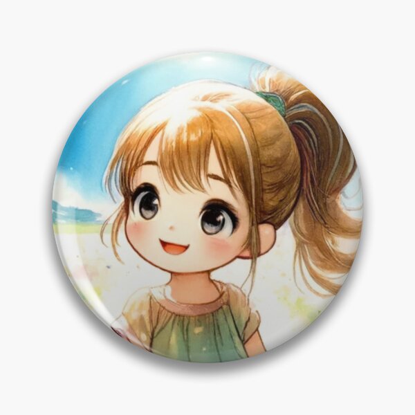 Item preview, a young girl with big expressive eyes designed and sold by Dragon-Kingdom.