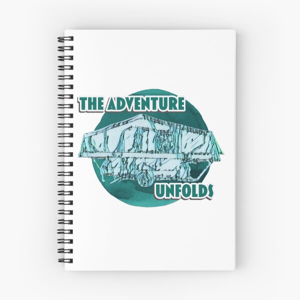 Item preview, The Adventure Unfolds Green Folding Caravan designed and sold by BeccaAelishe.