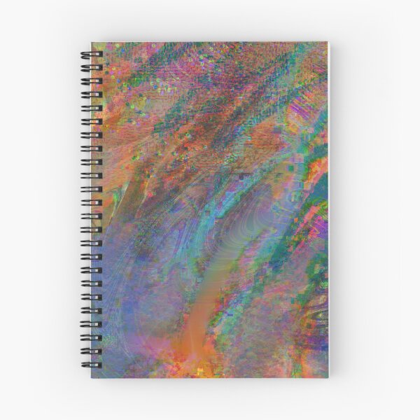 Item preview, Swirls of shocking color designed and sold by CatsArtStore.