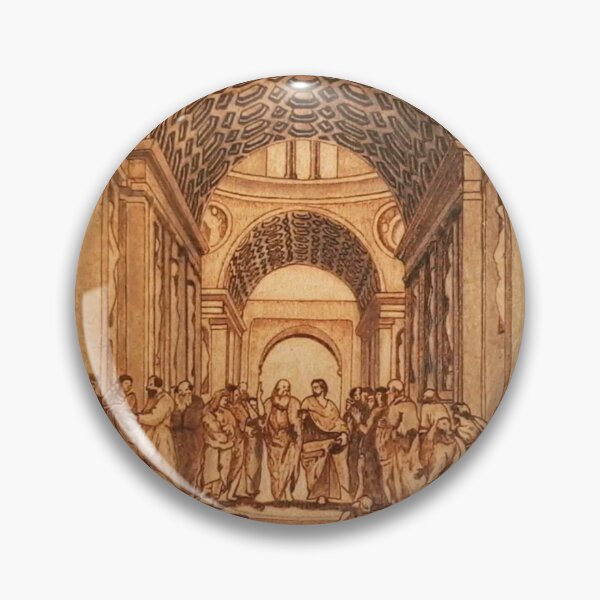 Item preview, Pyrography school of Athens. designed and sold by Talesfreecs1990.