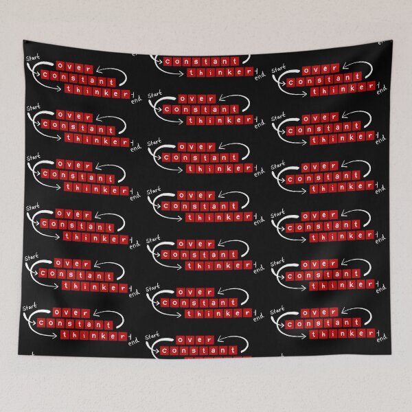 Item preview, Overthinker designed and sold by Pozer Designs.