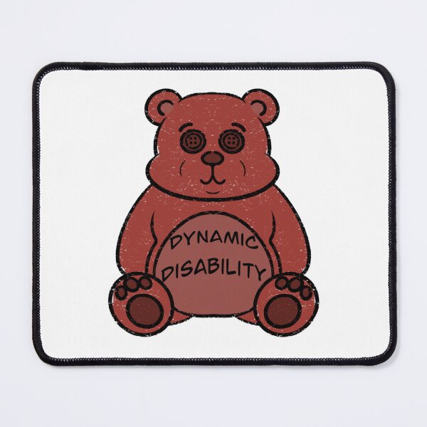 Item preview, Dynamic Disability Bear! designed and sold by Hippicream2.