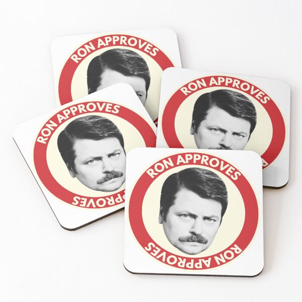 Aperçu de l'œuvre Ron Swanson approuve créée et vendue par alaskaandmargo.