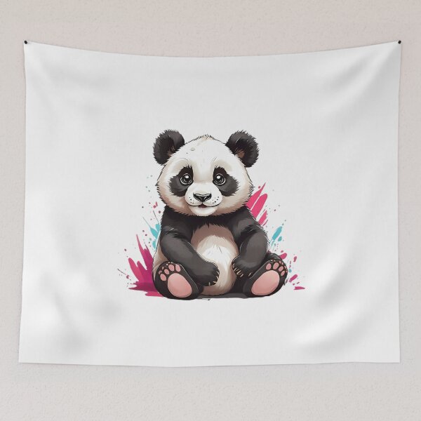 Item preview, Cute Panda Watercolor designed and sold by Indoni.