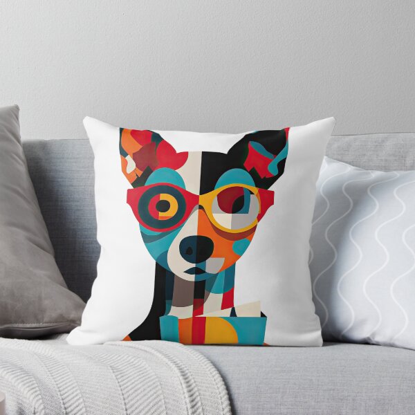 Item preview, Sticker T-shirt Design: Dog with Glasses designed and sold by ForeverPrintsOK.