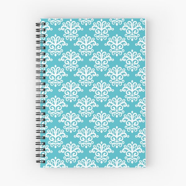 Item preview, Seamless Damask Pattern Turquoise #7 designed and sold by MadeInR.