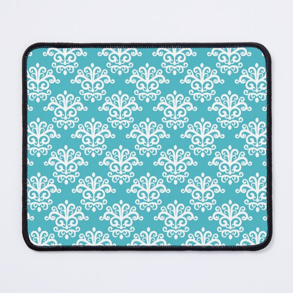 Item preview, Seamless Damask Pattern Turquoise #7 designed and sold by MadeInR.