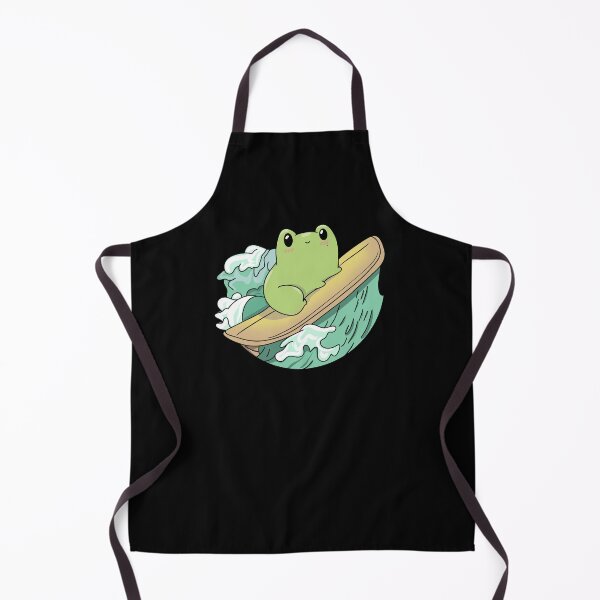 Item preview, Frog On Surfboard Sticker designed and sold by CANDYFrog.