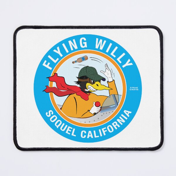 Item preview, Flying Willy Soquel California Blue WHT designed and sold by Wilfly.