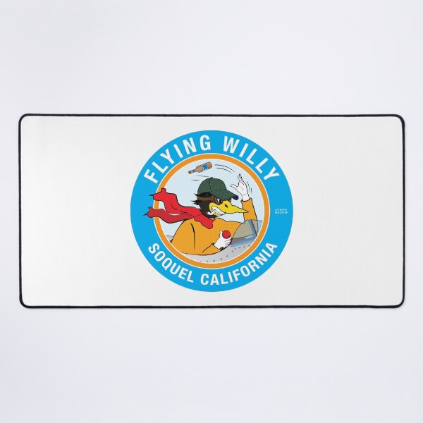 Item preview, Flying Willy Soquel California Blue WHT designed and sold by Wilfly.