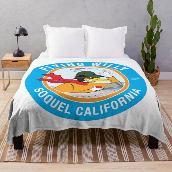 Item preview, Flying Willy Soquel California Blue WHT designed and sold by Wilfly.