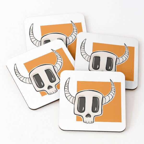 Item preview, Horny Skull Without A Bow designed and sold by Phil Tessier.