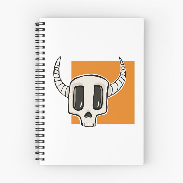 Item preview, Horny Skull Without A Bow designed and sold by Phil Tessier.