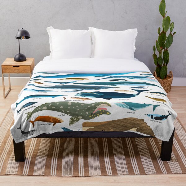 Item preview, Whales Of The World - whimsical whale illustration designed and sold by daviz.