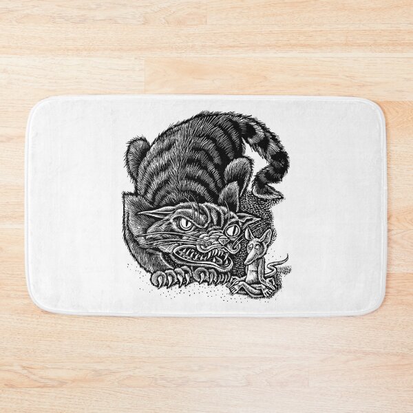 Item preview, Mellow Meditating Mouse and Menacing Cat designed and sold by LisaHaney.