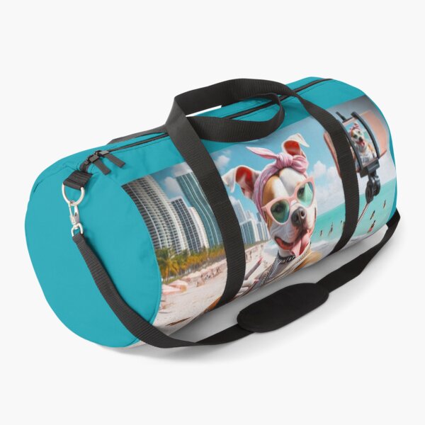 Item preview, Pitbull Celebrity Taking Selfie at the Beach designed and sold by TheDogOnIt.