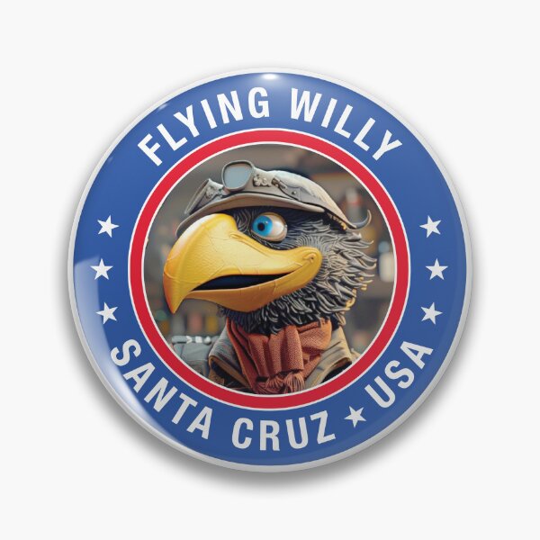 Item preview, Flying Willy Santa Cruz USA Big Bird Render WHT designed and sold by Wilfly.
