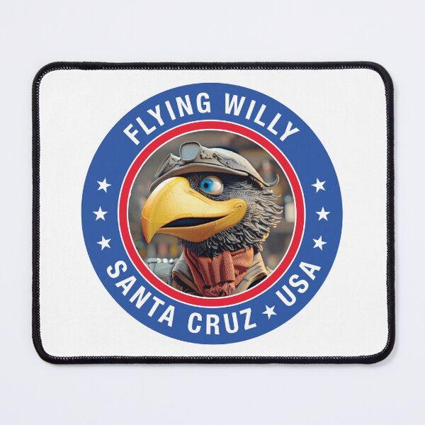 Item preview, Flying Willy Santa Cruz USA Big Bird Render WHT designed and sold by Wilfly.