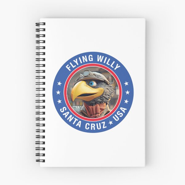 Artikelvorschau, Flying Willy Santa Cruz USA Großer Vogel Render WHT entworfen und verkauft von Wilfly.
