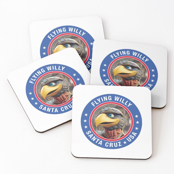 Item preview, Flying Willy Santa Cruz USA Big Bird Render WHT designed and sold by Wilfly.