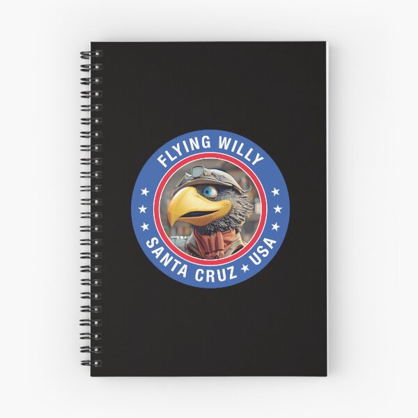 Artikelvorschau, Flying Willy Santa Cruz USA Big Bird Render BLK entworfen und verkauft von Wilfly.