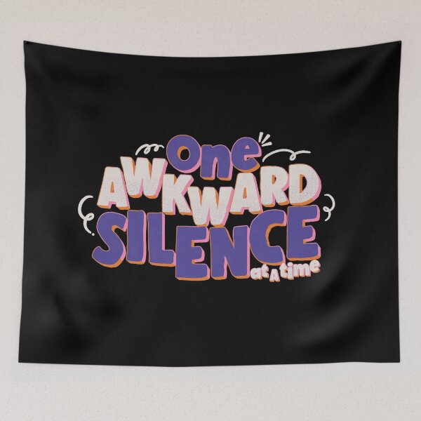 Item preview, One Awkward Silence at a Time designed and sold by Horta Studio.