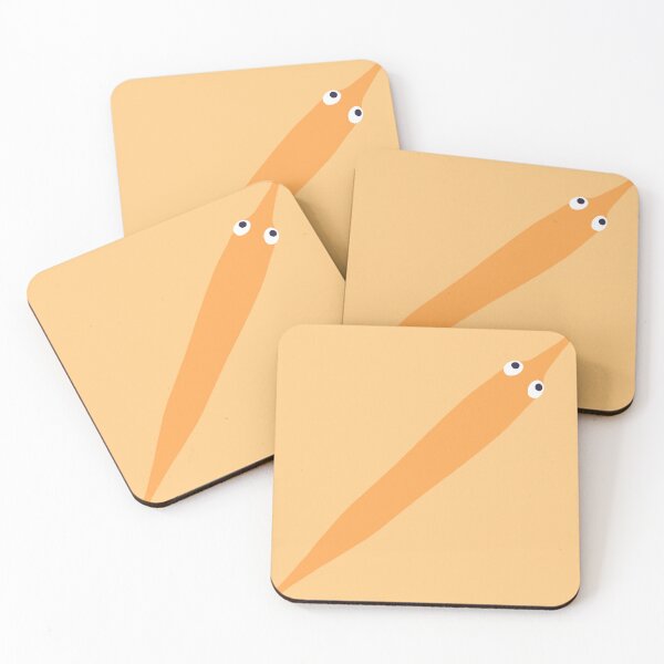 Item preview, Worms Off The String: 2 - Orange designed and sold by ClumsyPillbug.