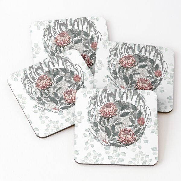Item preview, Protea flower lovers designed and sold by Yeyishop.