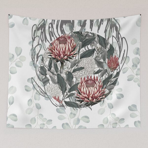 Item preview, Protea flower lovers designed and sold by Yeyishop.