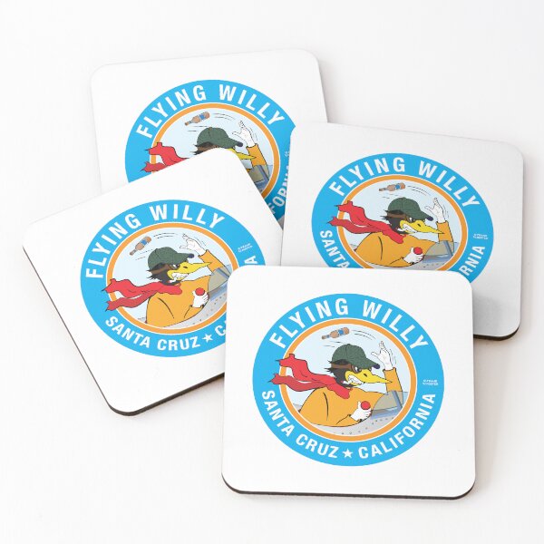 Item preview, Flying Willy Santa Cruz California Blue WHT designed and sold by Wilfly.