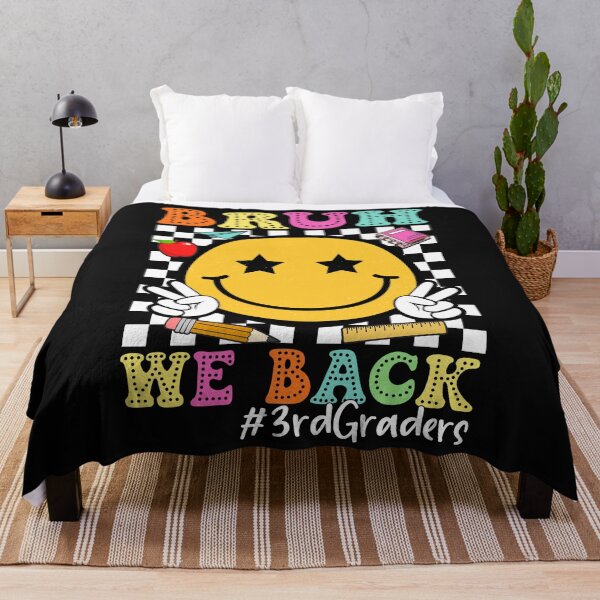 Item preview, Funny Bruh We Back 3rd Grade Back to School 3rd Graders  designed and sold by clothesy7.