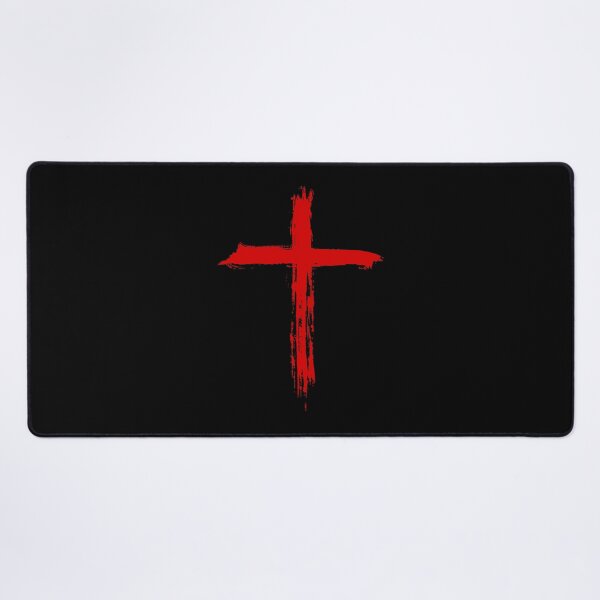 Item preview, Red Christian Cross Symbol designed and sold by MusesWhispers.