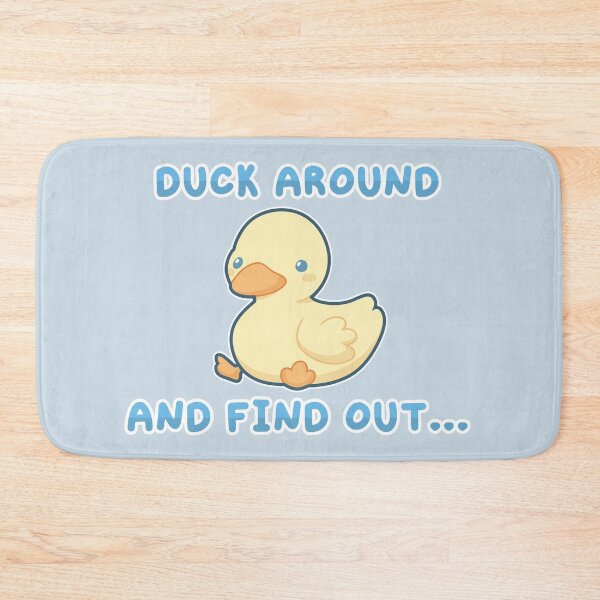 Item preview, Duck Around [Yellow w/ Nothing Ver.] designed and sold by How-Do-U-Art.
